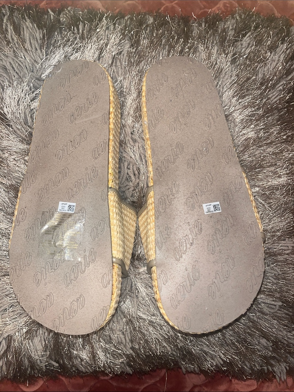 Aerie Woven Slide Sandals - Women's Casual Summer Slides - Picture 5 of 5